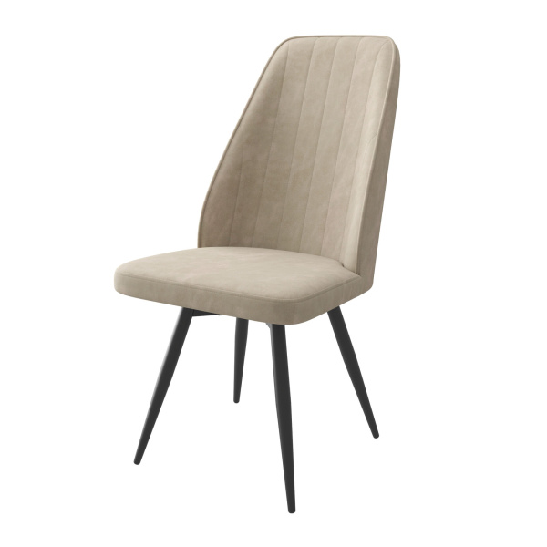 Стул LEONARD M LATTE KIPRUS 2 BK